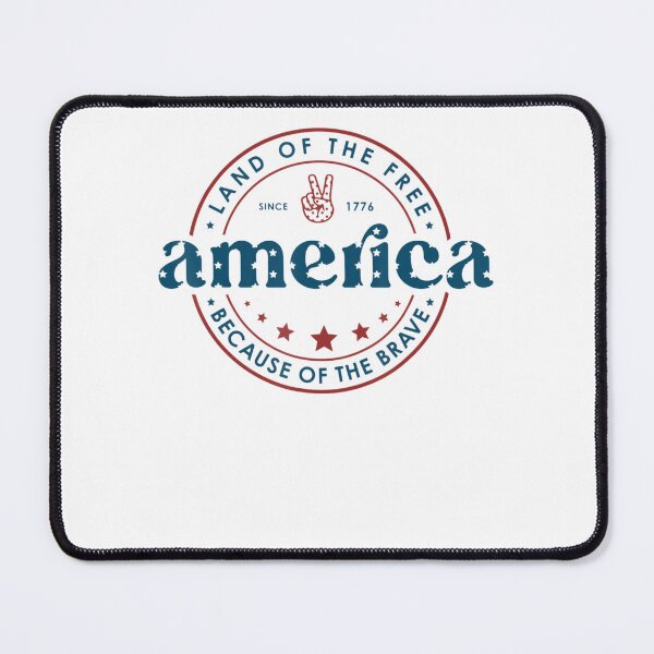 Item preview, 4Th Of July Land Of The Free Because Of The Brave America designed and sold by mazzmurph.