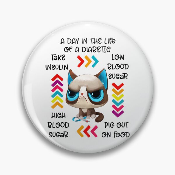 Item preview, Un día en la vida de un diabético Conciencia de la diabetes designed and sold by mazzmurph.