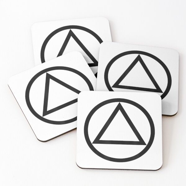 Item preview, Aa Circle Triangle Symbol Simple designed and sold by mazzmurph.