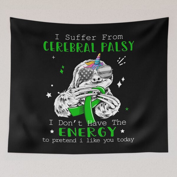 Item preview, Funny Sloth I Suffer From Cerebral Palsy designed and sold by Kohend.