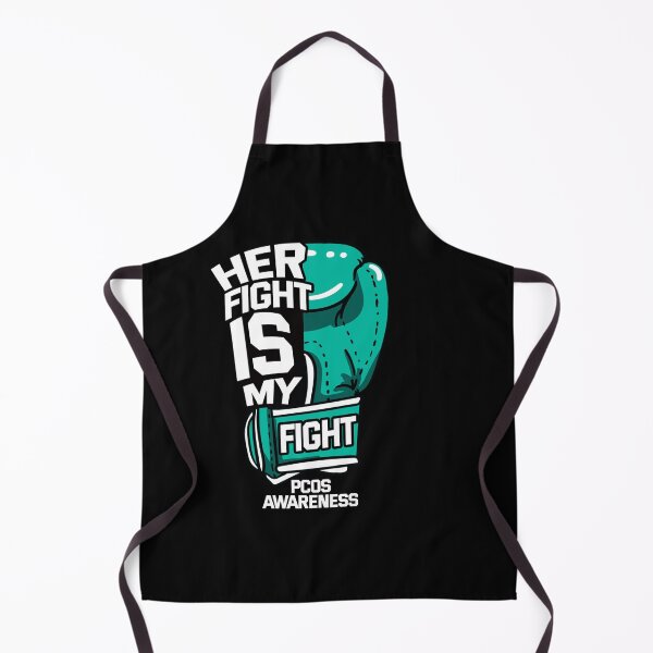 Item preview, Her Fight Is My Fight PCOS Polycystic Ovary Syndrome Gloves designed and sold by KaitlinxLewis.