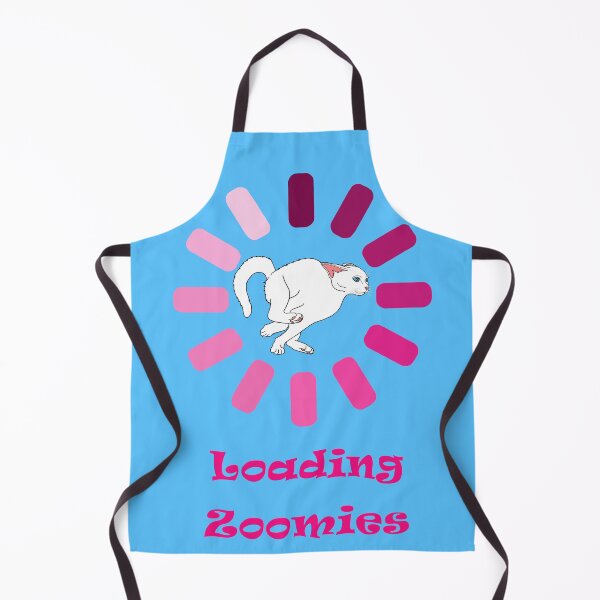 Item preview, Loading Zoomies White Cat designed and sold by Deborah Camp.