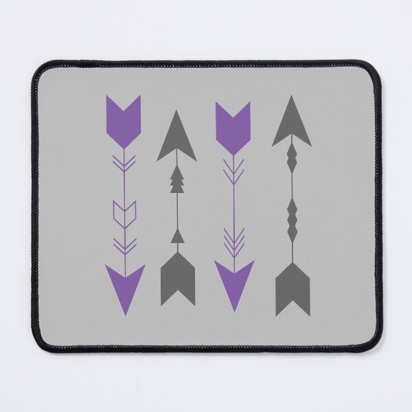Item preview, Arrows - Purple & Grey designed and sold by TheeForestFox Shop.