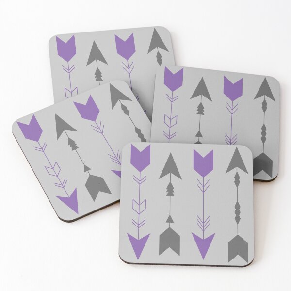Item preview, Arrows - Purple & Grey designed and sold by TheeForestFox Shop.