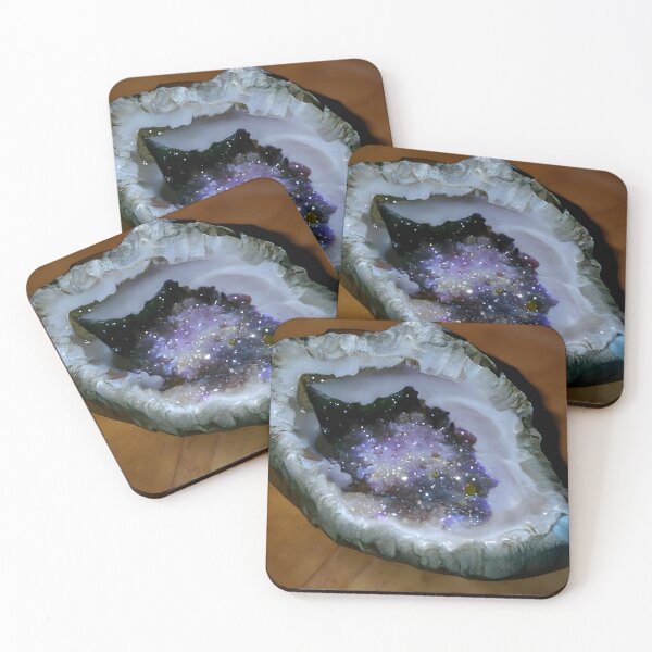 Item preview, Geode full of stars AI generated designed and sold by CaedmonOS.