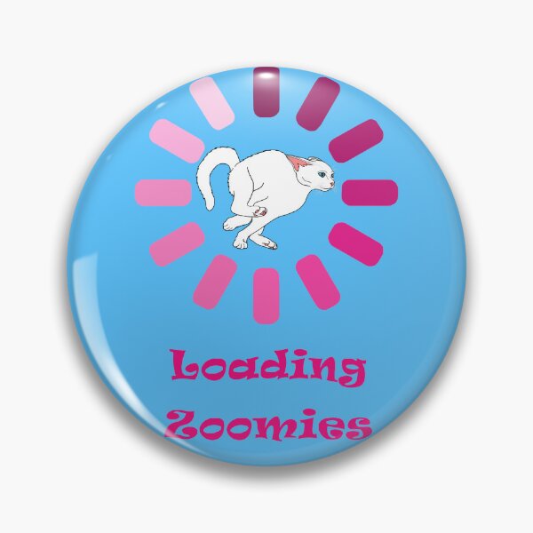 Item preview, Loading Zoomies White Cat designed and sold by Deborah Camp.