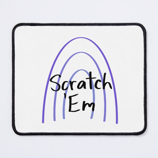 Item preview, ACU Scratch ‘Em Rainbow design designed and sold by Victoria Villa.