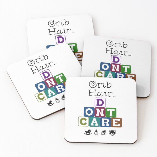 Item preview, Crib Hair Don't Care designed and sold by Sara Traster.