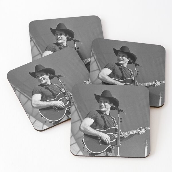 Item preview, Clint Black - BW Photograph designed and sold by ConcertImages.