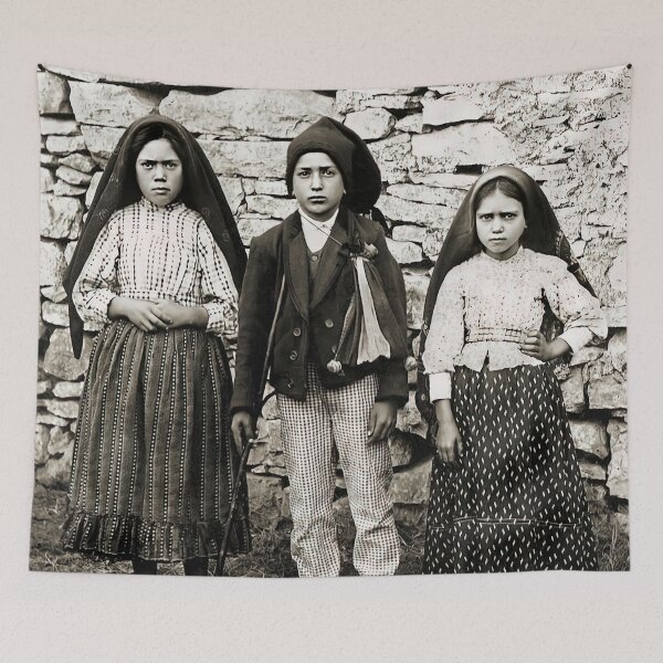 Item preview, Fatima Children Lucia dos Santos Francisco and Jacinta Marto Virgin Mary Apparition designed and sold by hispanicworld.