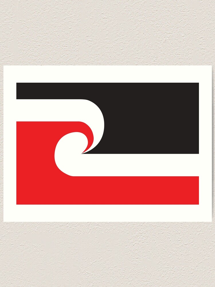 Maori Flag Wall Clock/ NewZealand Flag/Maori Wall Clock.Great Gift.Silver Frame 