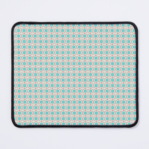 Item preview, Floral blue, red and yellow pattern designed and sold by Joturis.