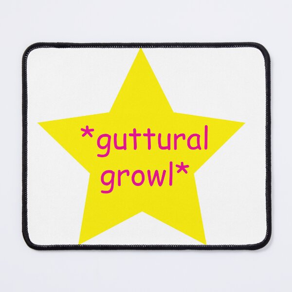 Item preview, guttural growl designed and sold by GremlinGalArt.
