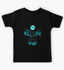 MONONOKE HIME BLACK Kids Tee