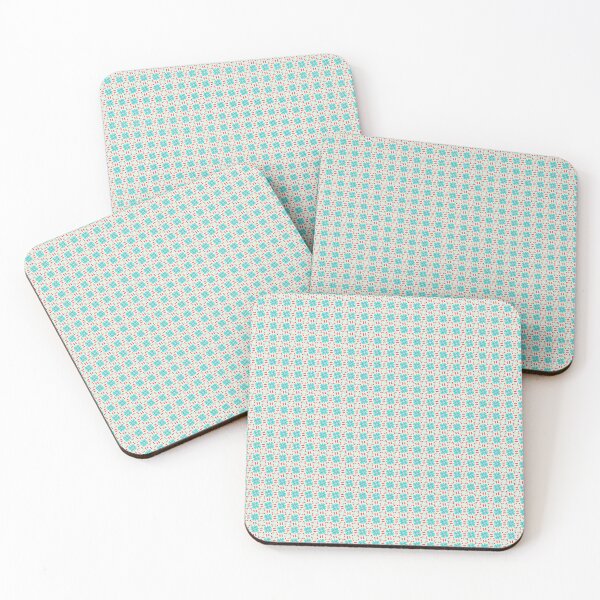 Item preview, Floral blue, red and yellow pattern designed and sold by Joturis.