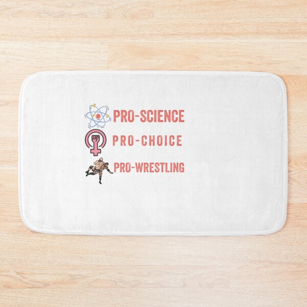Item preview,   Men and women pro-science, pro-choice, pro-wrestlig. Feminism, pro choice Alley designed and sold by POPLIN ⭐ ⭐ ⭐ ⭐ ⭐.