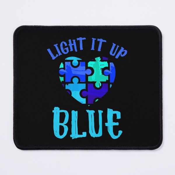 Item preview, Light It Up Blue Autism Awareness designed and sold by HaaChris-Artis.