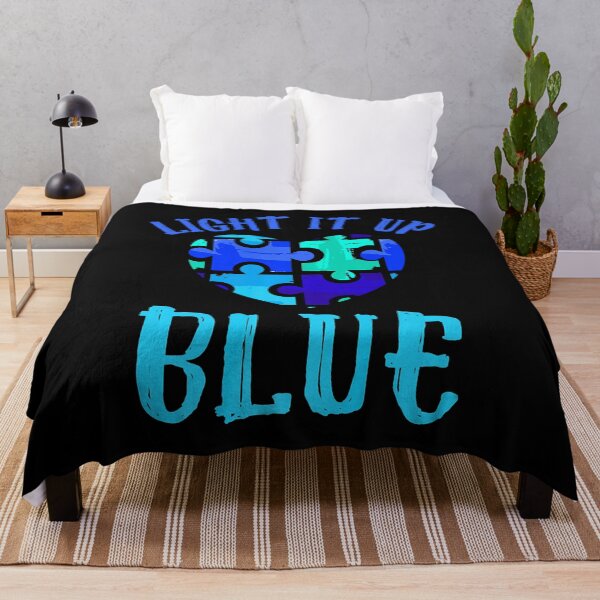 Item preview, Light It Up Blue Autism Awareness designed and sold by HaaChris-Artis.