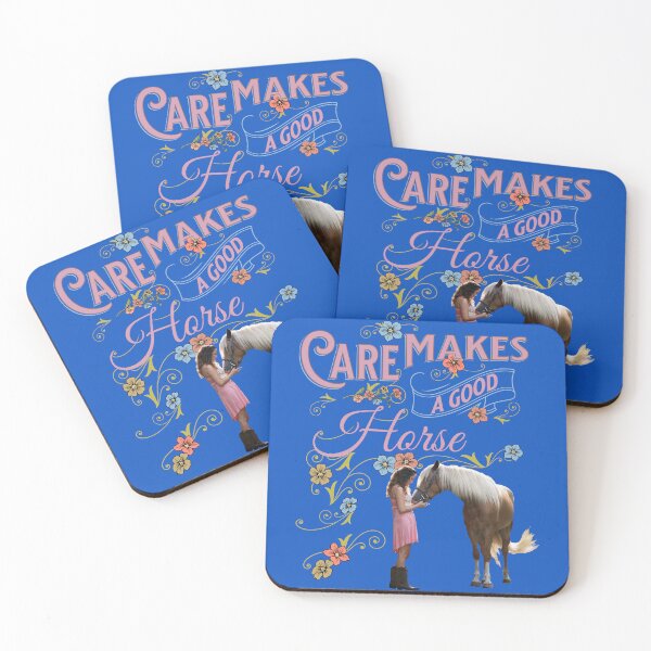 Item preview,  Care Makes A Good Horse pink designed and sold by No1Equestrian.