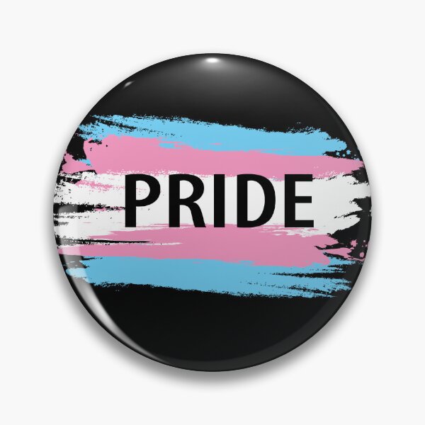 Item preview, Hollow SPLASH Trans Pride Flag designed and sold by TheTransStyle.