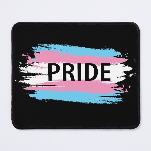 Item preview, Hollow SPLASH Trans Pride Flag designed and sold by TheTransStyle.
