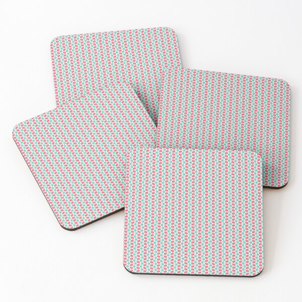 Item preview, Floral blue, red and yellow pattern designed and sold by Joturis.