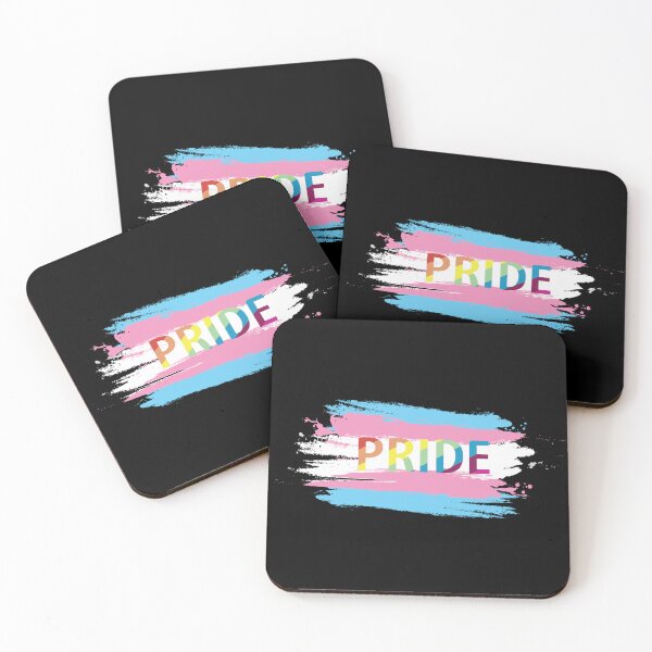 Item preview, SPLASH Trans Flag w/ Rainbow Pride designed and sold by TheTransStyle.