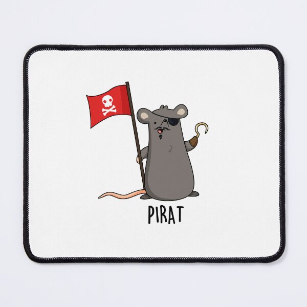 Item preview, Pirat Pirate Funny Rat Puns designed and sold by punnybone.