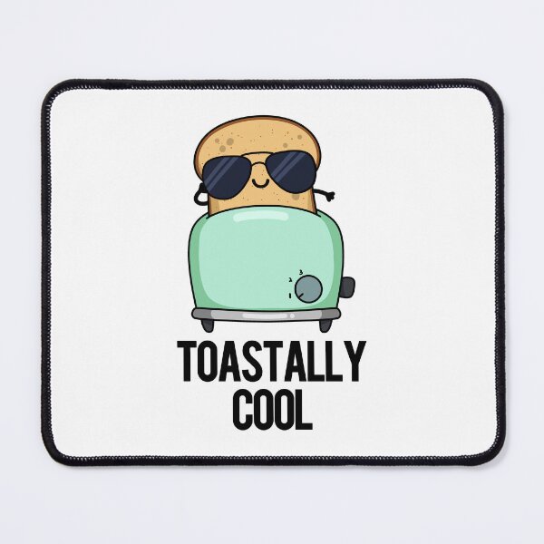 Item preview, Toastally Cool Funny Toast Puns  designed and sold by punnybone.