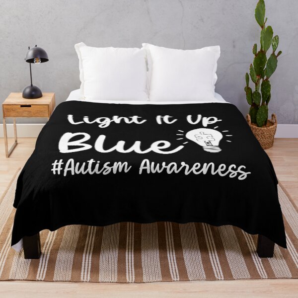Item preview, Light It Up Blue Autism I Wear Blue For Autism Awareness designed and sold by HaaChris-Artis.