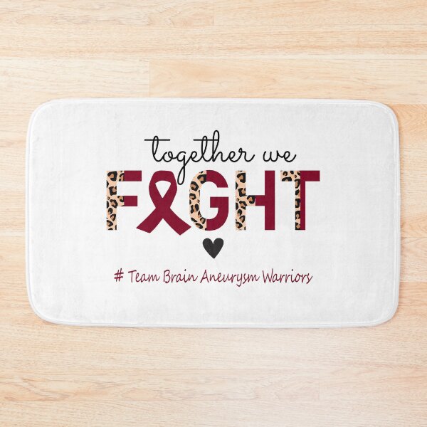 Item preview, Brain Aneurysm Awareness Together We Fight Team Brain Aneurysm Warriors designed and sold by whlrcheryl.