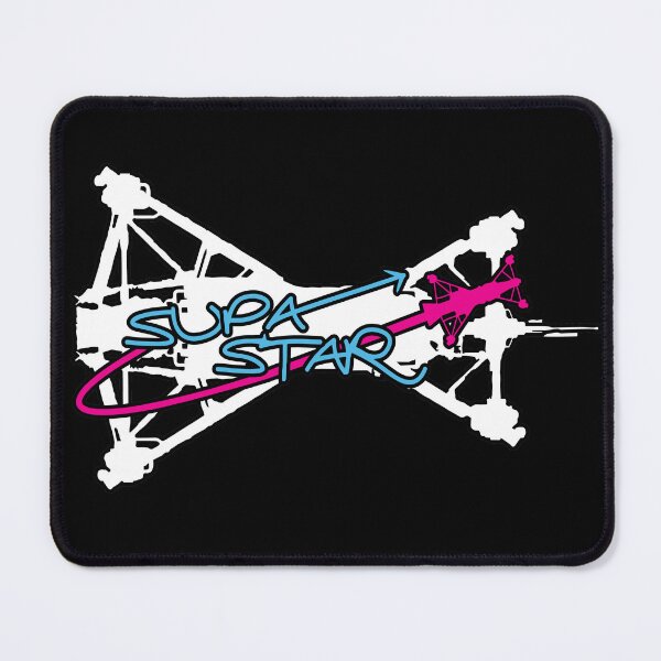 Item preview, Supa Star Slingshot Racer - Ole Dusters - Rock Hopper Manéo's Last Race white design designed and sold by ZEDorDEAD.
