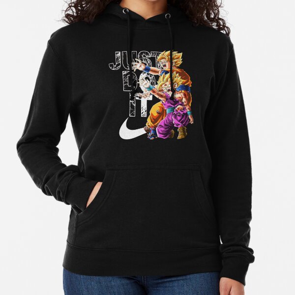 Dragonball Z Goku und Gohan Kamehameha tun es einfach Leichter Hoodie