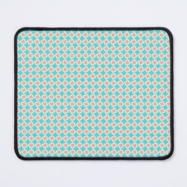 Item preview, Floral blue, red and yellow pattern designed and sold by Joturis.