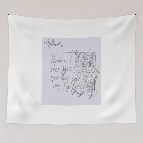 Item preview, Psalm 119 - Ayin designed and sold by Bethany Gutmanis.