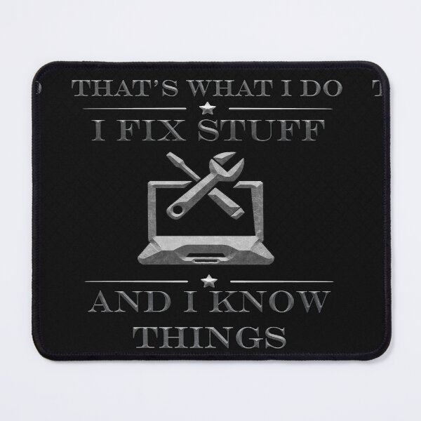 Item preview, That's What I Do (IT Version) (Black Background) designed and sold by JadeRyder.