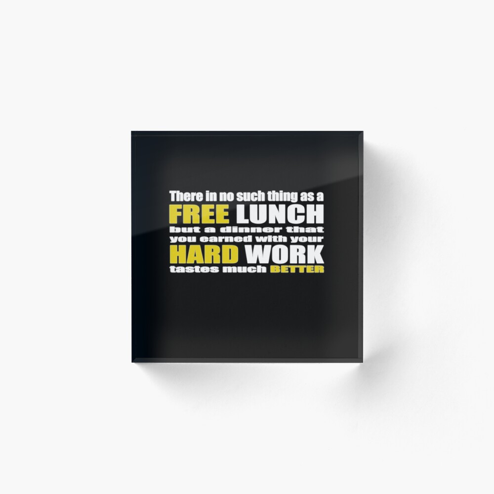 Hard Work Pays Off Motivational Quote Art Board Print By Mtsuszycki Redbubble