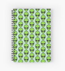 Alien Spiral Notebook