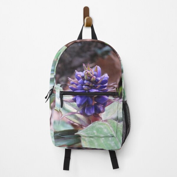 Item preview, Blue tropical flowers designed and sold by greentiger1.