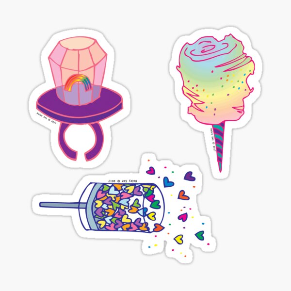 Celebrate PRIDE Stickers Sticker