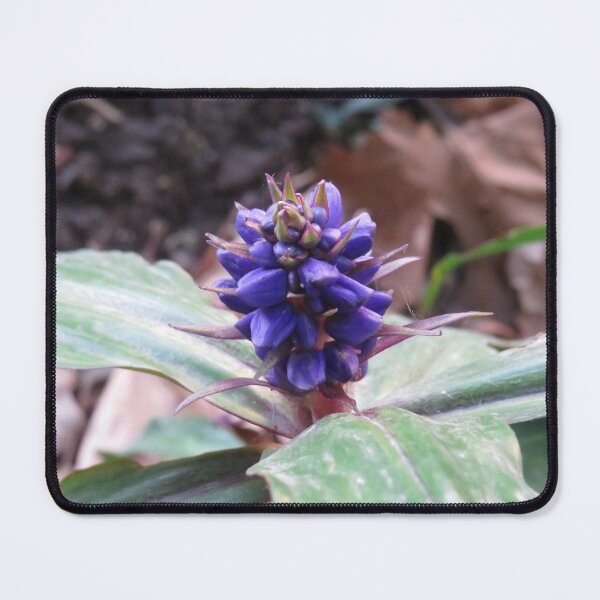 Item preview, Blue tropical flowers designed and sold by greentiger1.