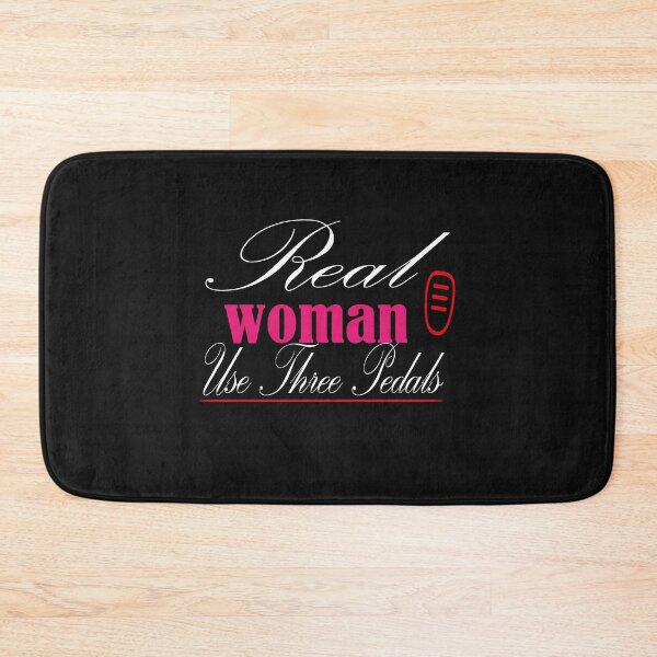 Item preview, Real Women Use Three PedalsT-shirt, Mom Gift, Wife Gift, Funny Car. female driver, designed and sold by AdOmar.