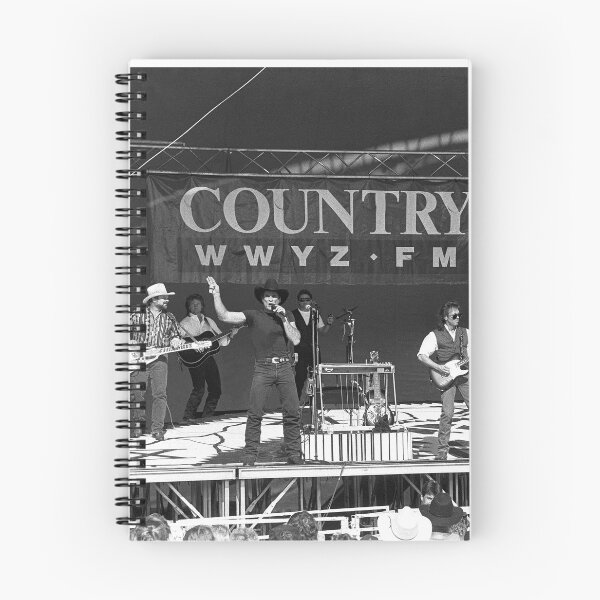 Item preview, Clint Black - BW Photograph designed and sold by ConcertImages.