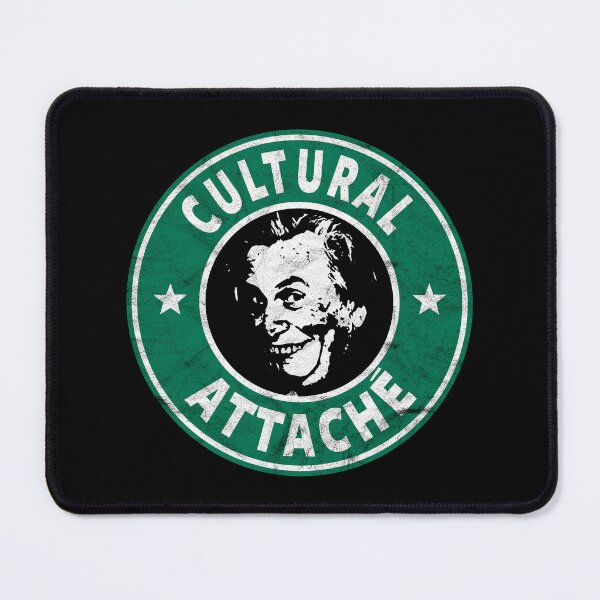 Item preview, Les Patterson Cultural Attaché - Distressed Design designed and sold by risible.