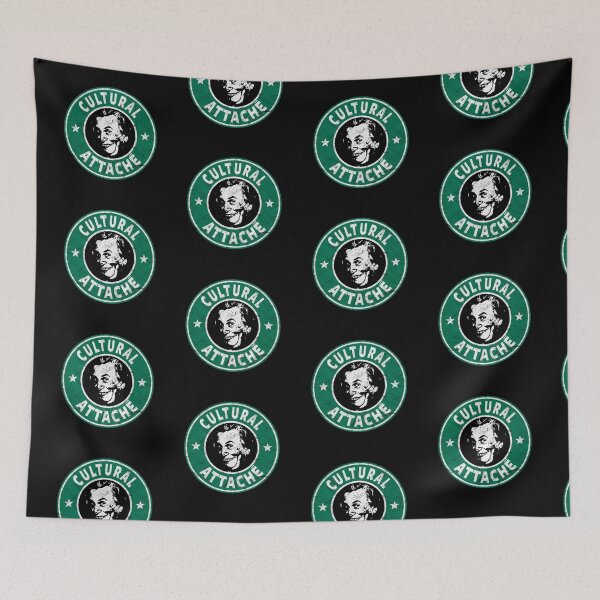 Item preview, Les Patterson Cultural Attaché - Distressed Design designed and sold by risible.