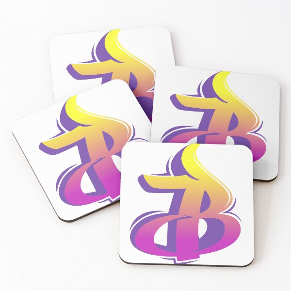 Item preview, Copy of Graffiti letter b, gradient colors designed and sold by ramonparaiba.