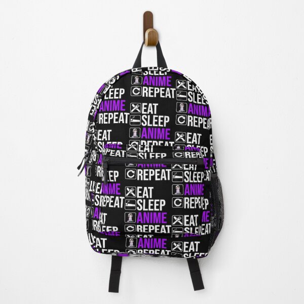 Item preview, Anime Lover Funny Gift - Eat Sleep Anime Repeat designed and sold by KimberleyRamsey.
