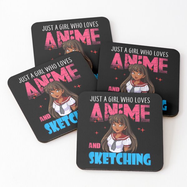 Item preview, Anime Lover Girl Just a Girl Who Loves Anime And Sketching designed and sold by KimberleyRamsey.
