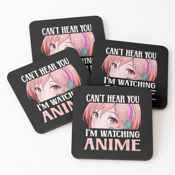 Item preview, Anime Lover japanese watching Anime Girls n women kids designed and sold by KimberleyRamsey.