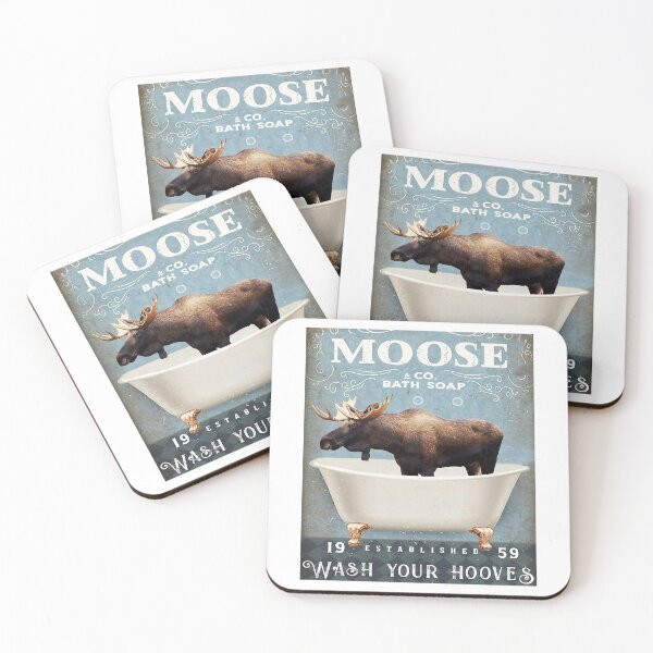 Item preview, Moose And CO Bath Soap Wash Your Hooves designed and sold by JakeGoodwin.
